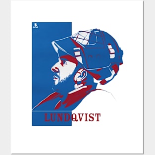 Henrik Lundqvist New York R Vector Posters and Art